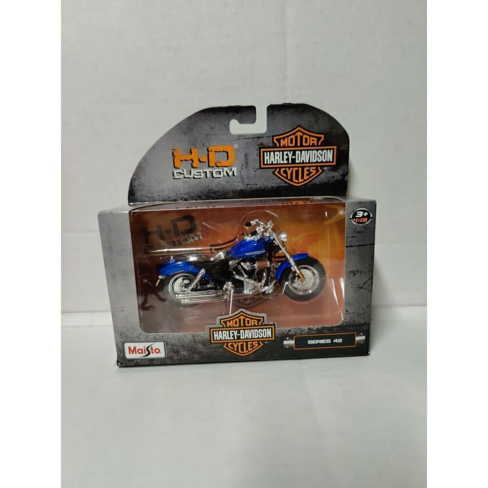 Harley-Davidson Motorcycles HD Custom Series 42 2009 FDXFSE CVO "Fat Bob" Blue